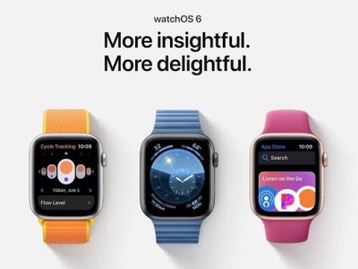 The new WatchOS&nbsp;6